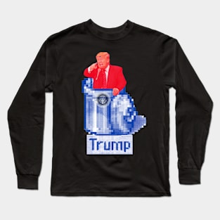 DUMP TRUMP 2 Long Sleeve T-Shirt